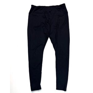 Zella Athletic Leggings Black Ankle Length